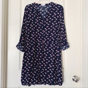 Crown&Ivy Navy Camel Dress